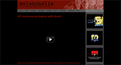 Desktop Screenshot of project-melancholia.org